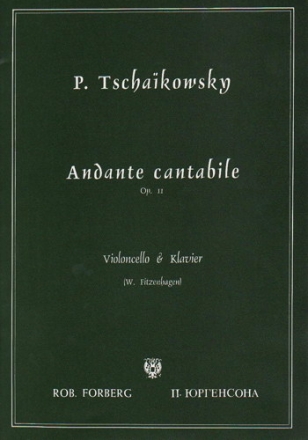 Andante cantabile op.11 fr Violoncello und Klavier