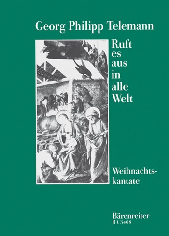 Ruft es aus in alle Welt Weihnachtskantate fr Soli, Chor und Orchester Partitur (Verlagskopie)