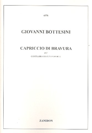 Capriccio di bravura A-Dur fr Kontraba und Klavier