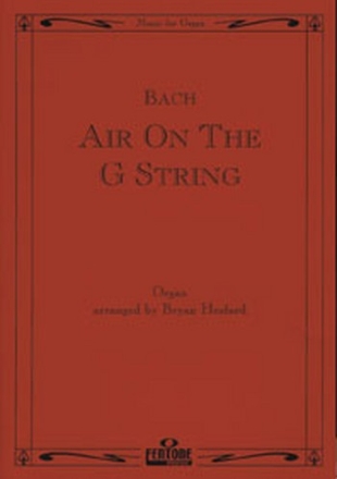 Air on the G String BWV1068 from the Suite D major for organ