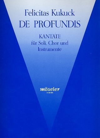 De profundis fr Alt, Tenor, gem Chor und Instrumente Partitur