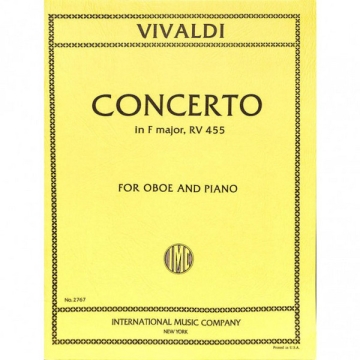 Concerto F major FVII:2 for oboe and piano