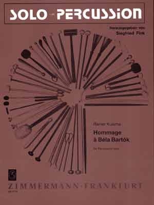 Hommage  Bela Bartok fr Percussion solo