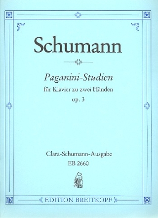 Studien nach Capricen von Paganini