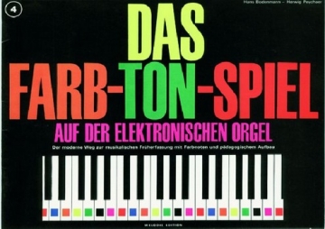 Das Farbtonspiel Band 4 fr E-Orgel