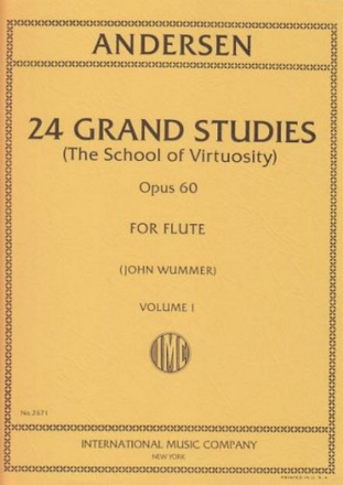 24 Grand Studies op.60 vol.1 for flute