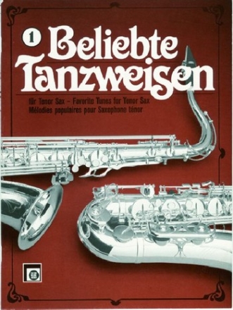 Beliebte Tanzweisen Band 1 fr Tenorsaxophon