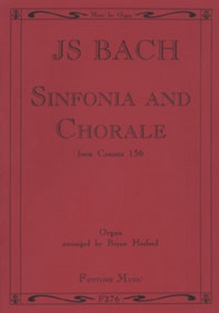 Sinfonia and Chorale from Cantata BWV156 for organ