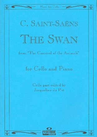 The Swan from The Carnival of the animals for cello and piano