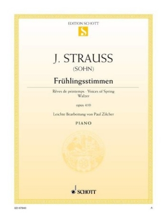 Frhlingsstimmen op.410 fr Klavier