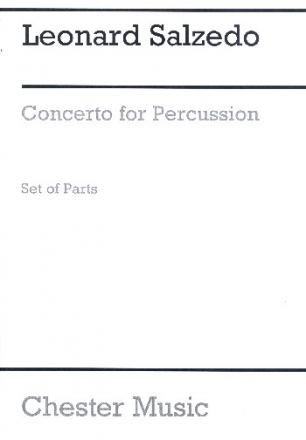 Concerto for percussion op. 74: Set of parts