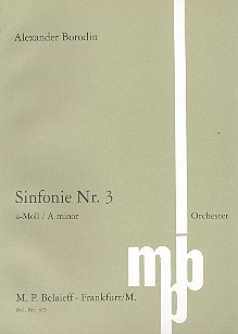 Sinfonie a-Moll Nr.3 fr Orchester Studienpartitur