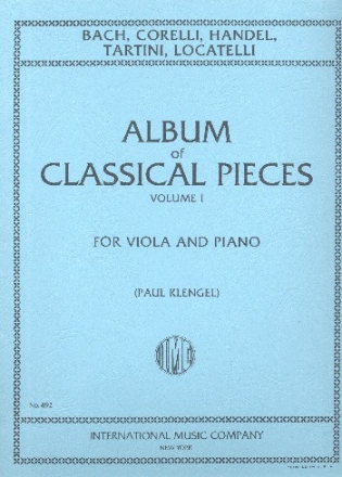 Album of classical Pieces vol.1 for viola and piano