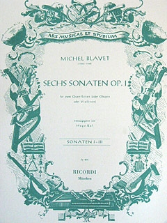 6 Sonaten Band 1 (Nr.1-3) fr 2 Flten