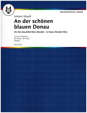 An der schnen blauen Donau op.314 fr Klavier