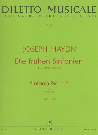 Sinfonie Nr.42 Hob.I:42 fr Orchester Partitur