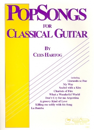 Pop Songs vol.1 - 9 easy arrangements for classical guitar