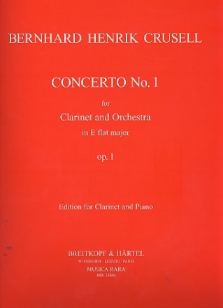 Concerto E flat major op.1,1 for clarinet and piano