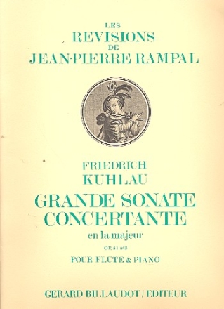 Grande sonate concertante la majeur op.51 no.3 pour flte et piano