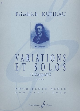 12 caprices op.10 pour flte seule