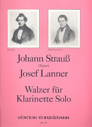 Johann Strauss (Vater) und Joseph Lanner, Walzer fr Klarinette solo