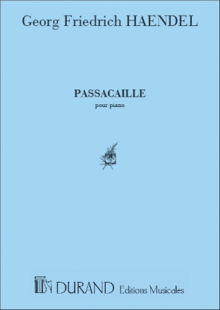 Passacaille  pour piano