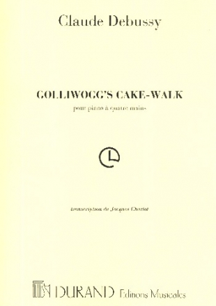 Golliwogg's Cake-Walk pour piano  4 mains