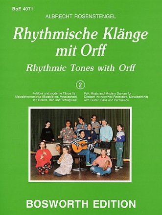 Rhythmic Tones with Orff vol.2 fr Orf-Instrumente Partitur und Stimmen,  Verlagskopie