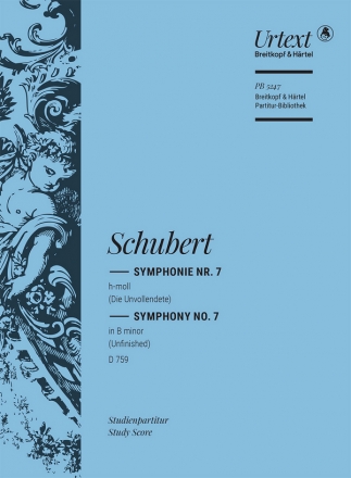 Sinfonie h-Moll Nr.7 D759 fr Orchester Studienpartitur