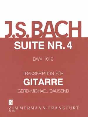 Suite Nr.4 BWV1010 fr Gitarre