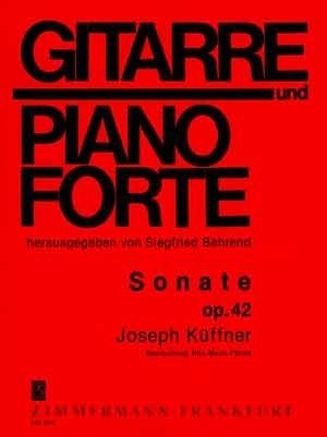 Sonate op.42 fr Gitarre und Klavier