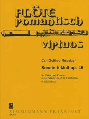 Sonate h-Moll op.45 fr Flte und Klavier