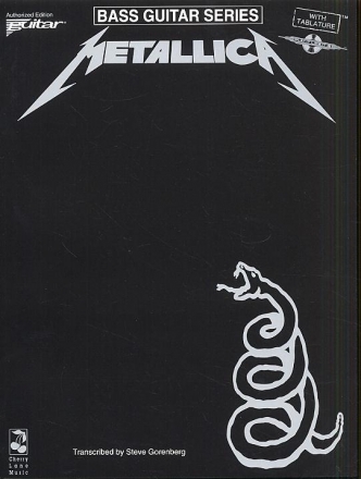 Metallica: Black Album Bass Guitar Series (TAB) Songbook