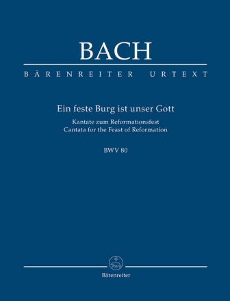 Ein feste Burg ist unser Gott Kantate Nr.80 BWV80 Studienpartitur