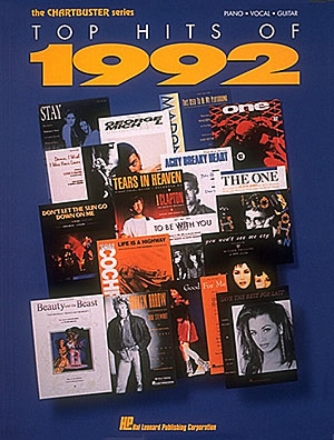 TOP HITS OF 1992: PIANO/ VOCAL/ GUITAR