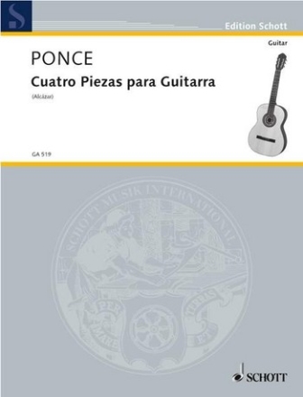 Cuatro Piezas fr Gitarre