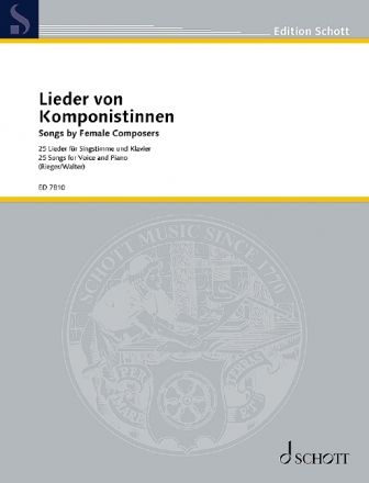 Lieder von Komponistinnen fr Singstimme und Klavier