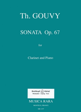 Sonata op.67 for clarinet and piano