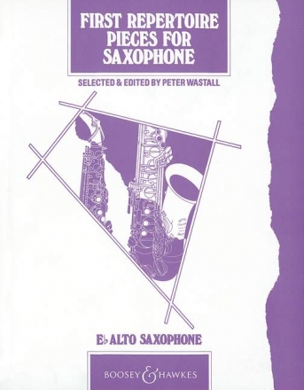 First Repertoire Pieces for alto saxophone and piano