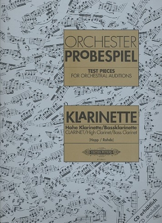 Orchester Probespiel fr hohe Klarinette / Baklarinette