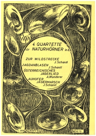 4 Quartette fr Naturhrner in Es