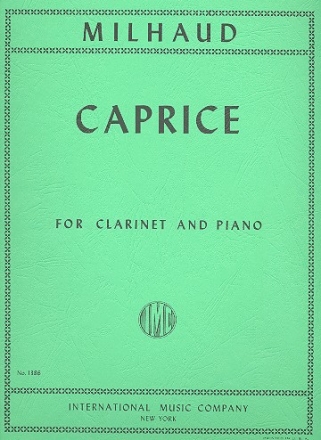 Caprice for clarinet and piano