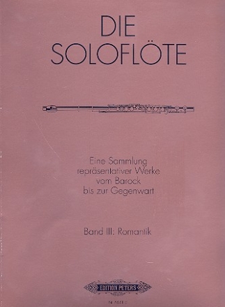 Die Soloflte Band 3 Romantik fr Flte