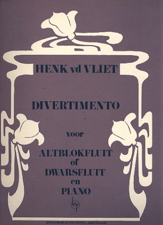 Divertimento voor altblokfluit of dwarsfluit en piano