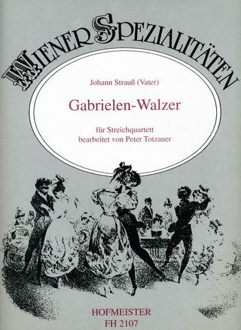 Gabrielen-Walzer fr Streichquartett