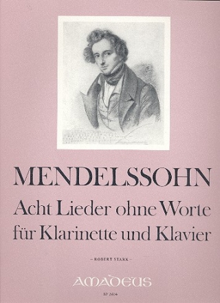 8 Lieder ohne Worte  fr Klarinette und Klavier