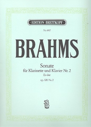 Sonate Es-Dur Nr.2 op.120 fr Klarinette (Viola) und Klavier