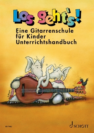 Los geht's! fr Gitarre Lehrerband - Unterrichtshandbuch