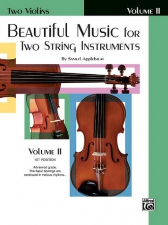 Beautiful Music vol.2 for 2 string instruments violin