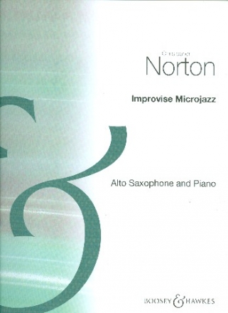 Improvise Microjazz for alto Saxophone fr Altsaxophon und Klavier